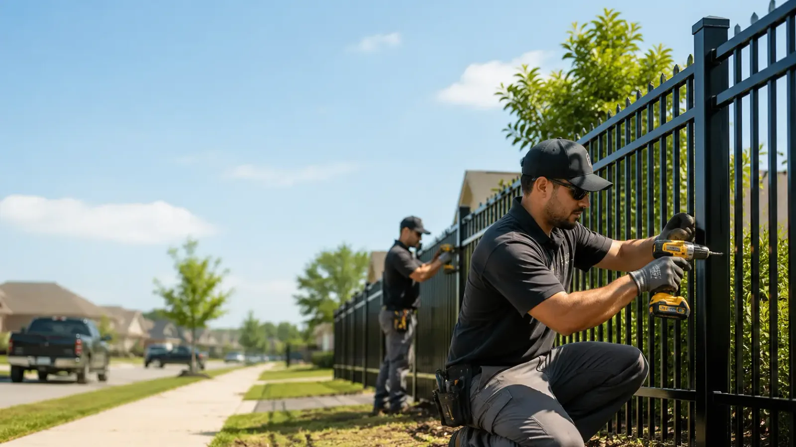 Metal Fence Installation in Wilburn, AR